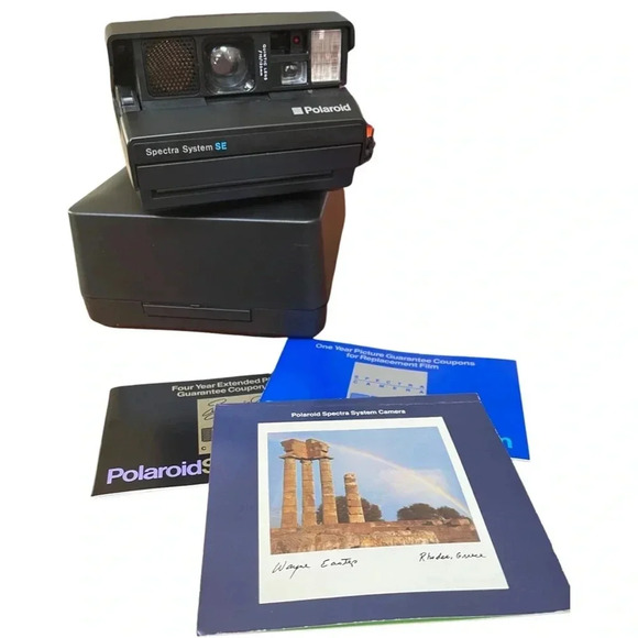 Polaroid Spectra System SE Instant Camera w/ Special Edition Box & Manual - Picture 2 of 16